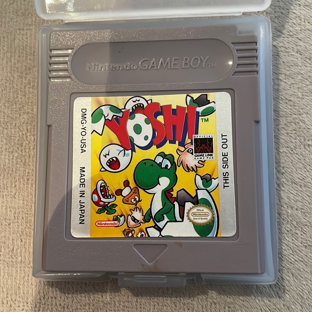 Vintage original Game Boy YOSHI game